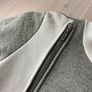 Kenzo grey & white short sleeved jumper with the iconic K logo on the front girls age 12 Image 5