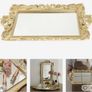 Mirrored stylish Vanity Display Tray Makeup Mirror Jewellery, Cosmetic Perfume Organizer like new Image 4