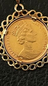 Half sovereign 1989 Isle of Man coin