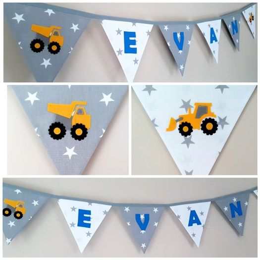 Eco-Friendly Personalised Cotton Bunting Made to Order