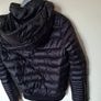 Holland copper down puffer jacker Size medium Pit to pit 20" black Hooded in good condition Image 9