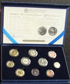 2011 Malta Euro Coin Set with Stater c. 320BC