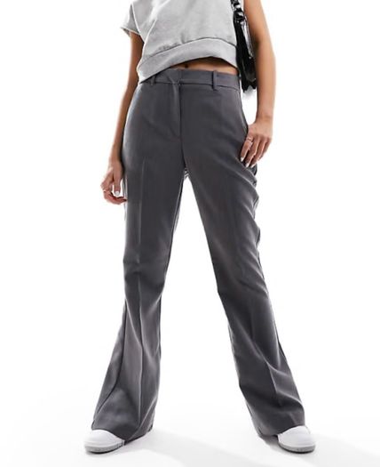 Vero Moda dark grey tailored trousers brand new size 36