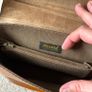 Vintage Micarl French Leather Shoulder Bag Tan Cognac Image 5