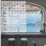 24Pcs Hanging Room Divider Panels Hanging Screen Panels 15.7x15.7 inch Hollow Divider Curtains Hanging Wall Divider DIY Room Divider Screens for Home Livingroom Hotel Bar Decoration (FREE POSTAGE) Image 2