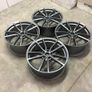 18 19" Inch Vw Golf Pretoria Style Alloy Wheels Vw Id3 Sirocco Skoda Audi A3 Caddy Seat Leon 5x112 Image 4