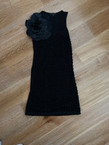 Savida Black Rose Dress Size 10