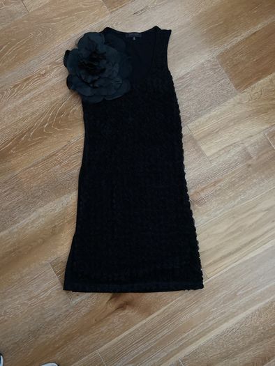 Savida Black Rose Dress Size 10