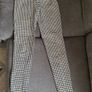 Stretchy slim fit trousers/pants , size S Image 3