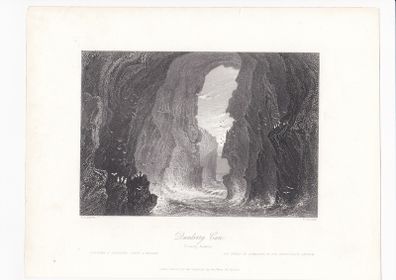 W.H. Bartlett. Dunkerry Cave