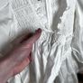 Sea New York Broderie Anglaise Mini Dress Sz 6UK 2US XS White Smocked Ruffle Image 5