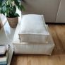 Floor seating / Floor pillow with back rest/ pouf with backrest Image 3