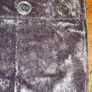 Velvet Lilac Curtains (2 piece, 132cm x 243cm) Image 2