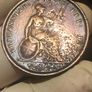 1831 Penny William IV Nice Grade With Toning Image 7