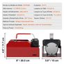 12V DC 37.9 LPM 798.6 cm Lift, Portable Electric Diesel Transfer Extractor Pump Kit with Automatic Shut-off Nozzle, Delivery & Suction Hose for Diesel, Kerosene, Transformer Oil Image 6