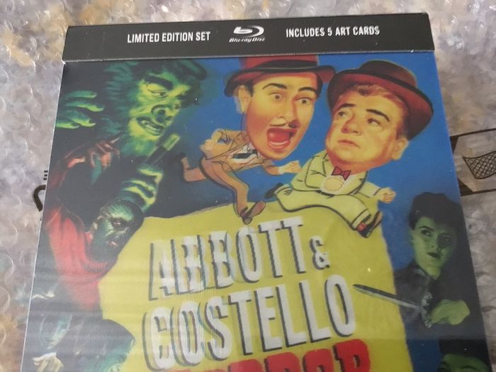 Abbott &Costello Horror Collection Limited Edition Blu Ray Australia Import