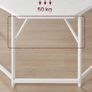 New Maple white office desk - FREE P&P Image 3