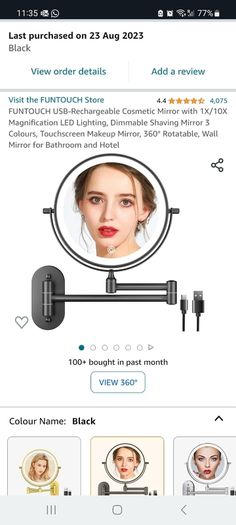 Bathroom mirror