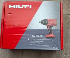 hilti impact wrench, batteries and 110v charger