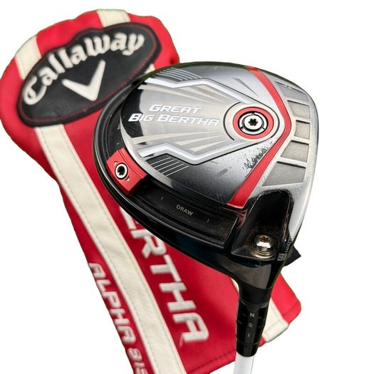 Callaway Great Big Bertha Alpha 2016 Driver / 10.5 Degree / Grafalloy ProLaunch 60 Stiff