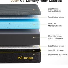 bed and mattress