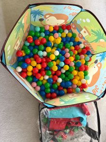 Kids play ball set