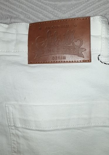 White Siksilk Jeans