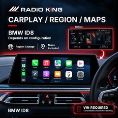 BMW ID8 CarPlay, Region Change & Maps Conversion