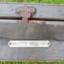 Vintage Suitcase from the 1940s, Wooden Travel Case Image 2