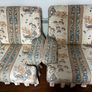 Pair of Traditional Upholstered Armchairs Image 3