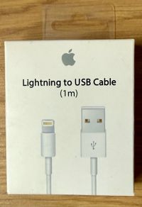 Apple Lightning to USB Cable ( 1m )