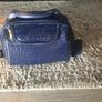 Navy hardcase travel bag Image 3