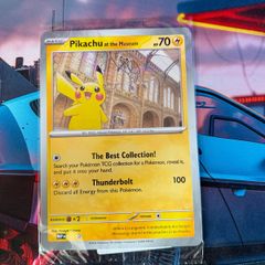 Pokemon TCG Jumbo Pikachu At The Museum