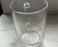 Guinness 1 pint tankard glass