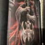 Rock God Anne Stokes Gothic Skeleton Death Grim Reaper Holding Battle Axe Guitar Holographic Picture Image 4