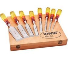 Irwin Marples M373 Bevel Edge Chisel Set 8pcs MAR373S8