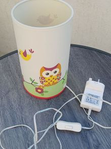 Beautiful LED Owl Table Lamp