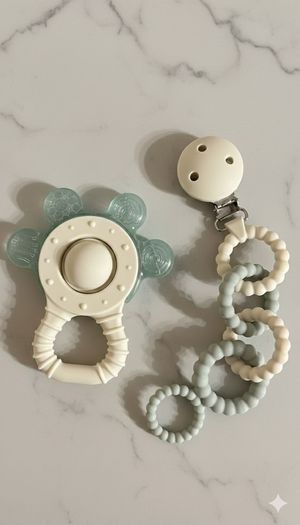 Little Rawr Cooling Teether Gift Set - Brand New In Box (BNIB)