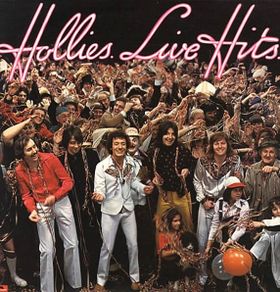 The Hollies - Hollies Live Hits LP 1976