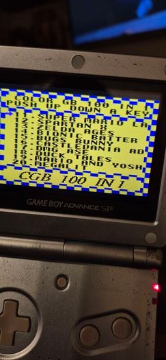 gameboy pokemon/zelda/Mario n more  multicart 100 in 1