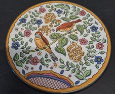 Ceraplat handmade miniature wall plate