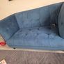 2 seater love seat velvet sofa Image 2