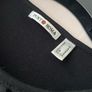 Punt Roma Womans T-shirt Top In Black With Caged Collar Cut Out At Front Size S Small Image 3