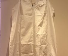 Arket women's white dress 100% cotton