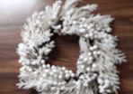 Stunning large  Snowy Christmas wreath brand new