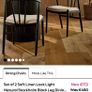 Michael Murphy Senzia Dining Table, Bench and Two Next Chairs Image 8
