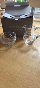 Tipperary crystal Sugar and creamer set