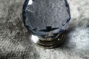 large blue crystal knob