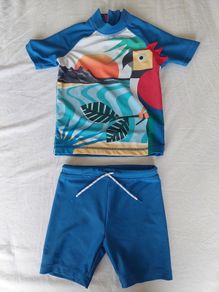 Next Parrot 2 Piece Sunsafe Top & Shorts Set (3-4 years)