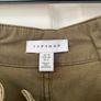 Topshop Khaki Trousers Image 3